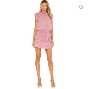 1. State Dress Flutter Sleeve Smocked Neck Dress